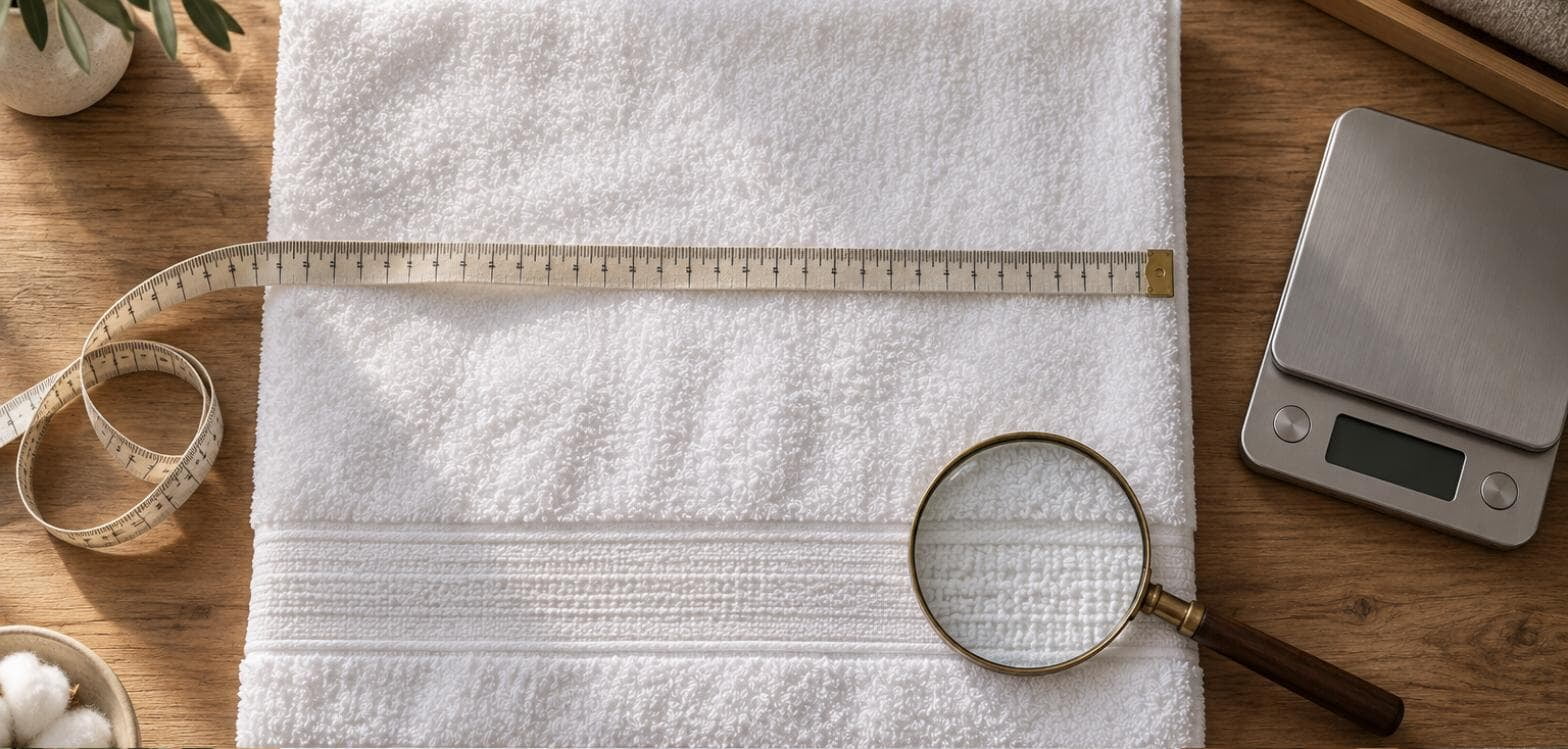 How to Evaluate a Towel Sample Before a Bulk Order