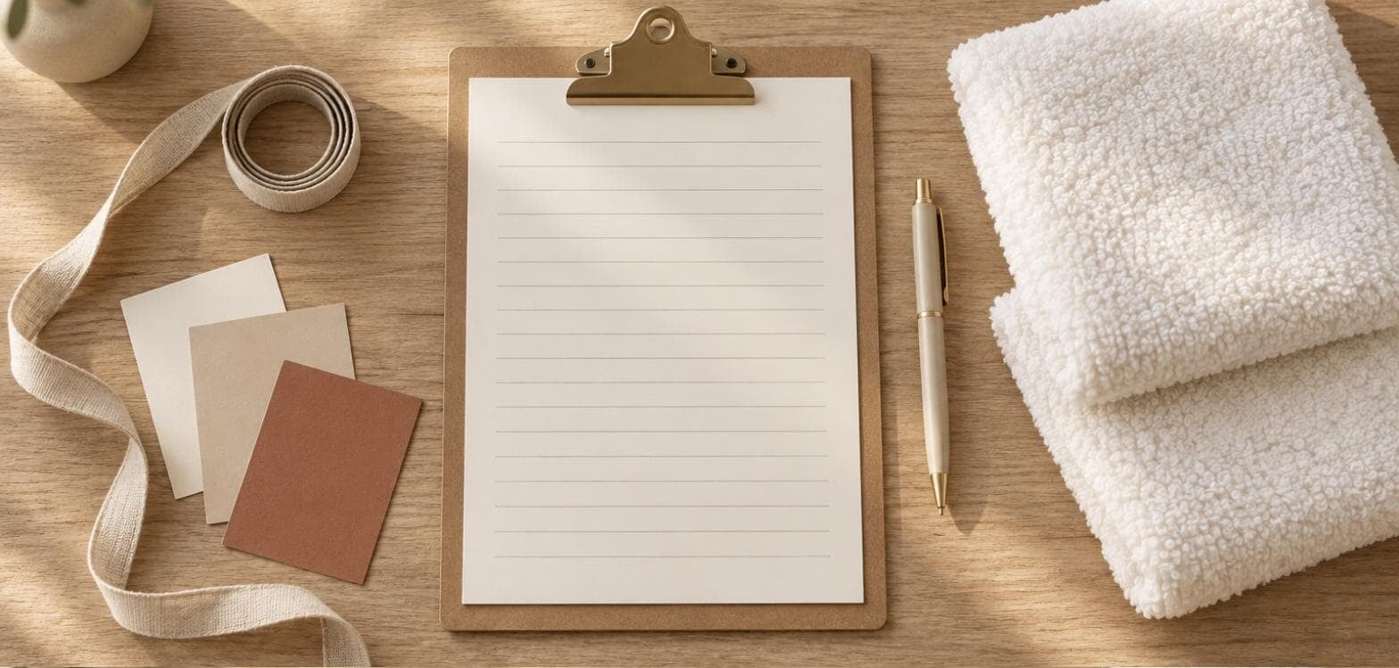 How to Write a Towel Specification Sheet That Gets an Accurate Quote